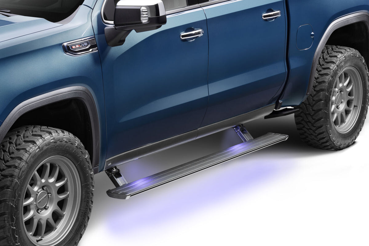 PowerStep SmartSeries Running Board 22-26 Silverado/Sierra 1500 24-26 Silverado/Sierra HD AMP Research
