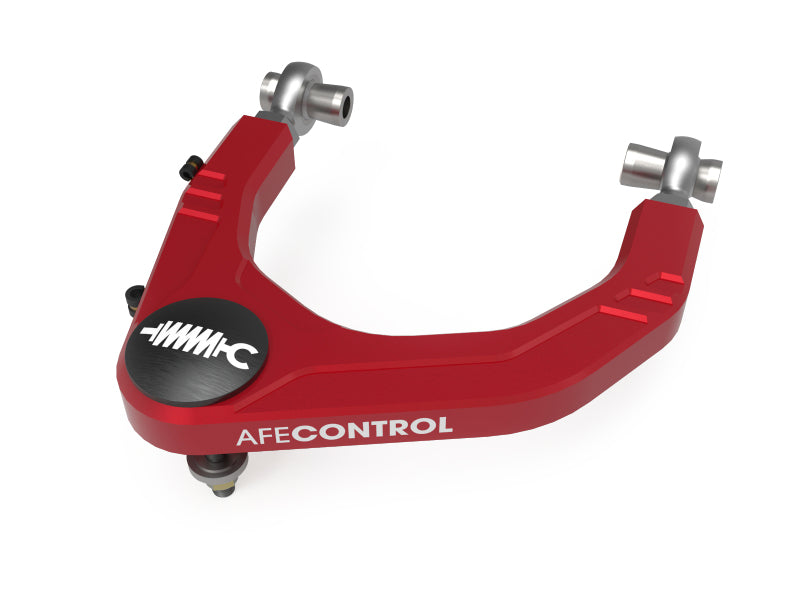 aFe Control 05-23 Toyota Tacoma Upper Control Arms - Red Anodized Billet Aluminum