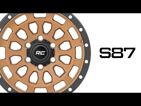 87 Series Wheel Simulated Beadlock Bronze/Black 17x8.5 6x135 +0mm Rough Country