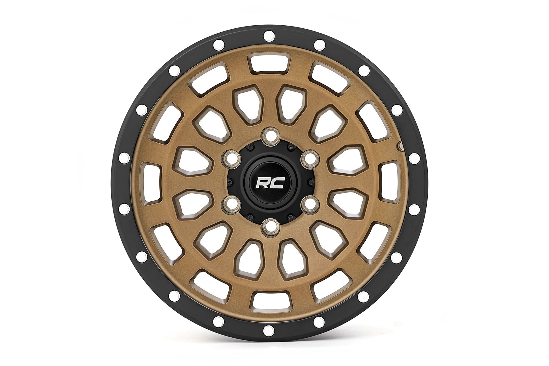 87 Series Wheel Simulated Beadlock Bronze/Black 17x8.5 6x135 +0mm Rough Country