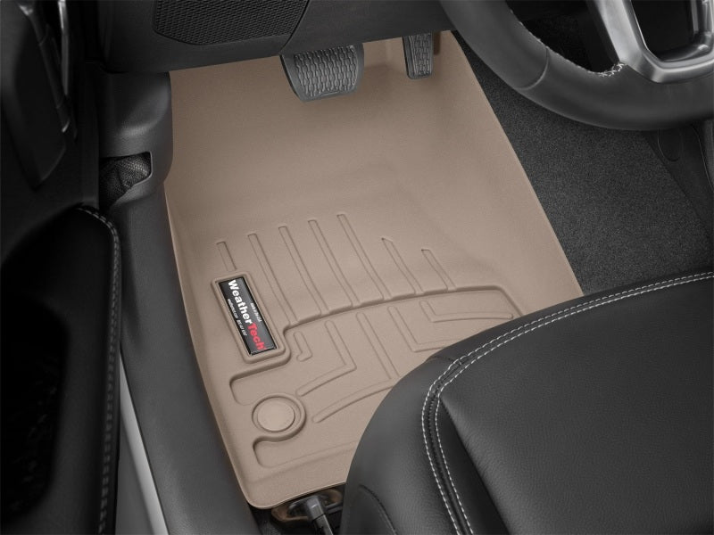 WeatherTech 2018+ Jeep Wrangler Unlimited Front FloorLiner - Tan