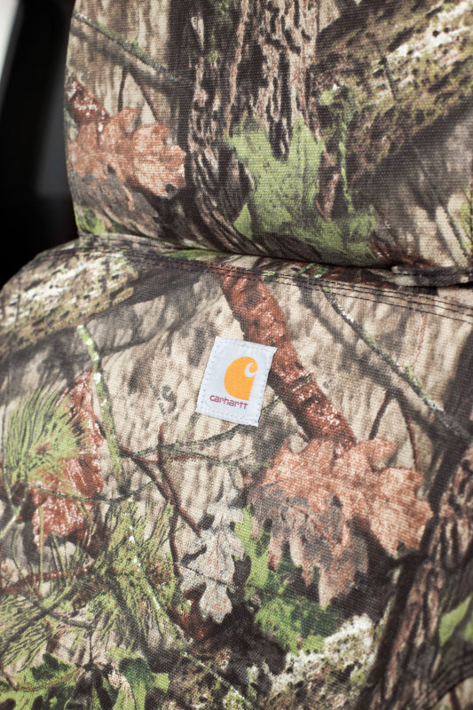 Covercraft 22-24 Dodge RAM Mega Carhartt Camo SeatSaver Custom Second Row Seat Covers - Mossy Oak