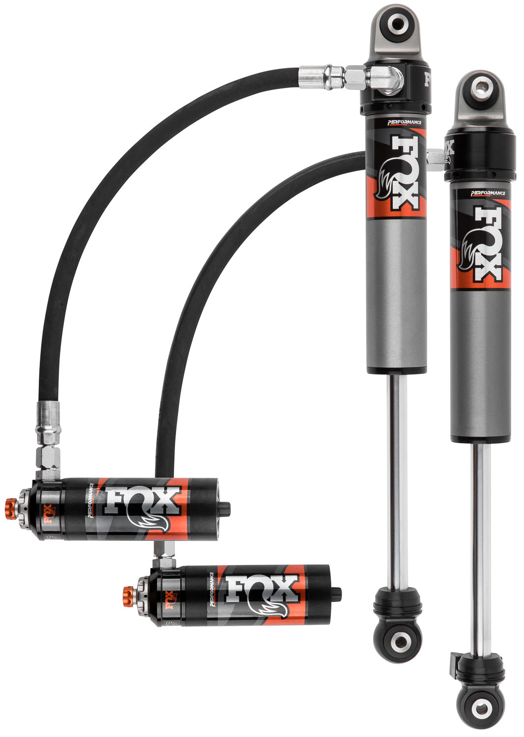Shock Absorber 18-On Jeep Wrangler JL Front 2.5 Truck Performance Elite Series Remote Reservoir 3.5-4 Inch Lift Dual Speed Compression Kit FOX
