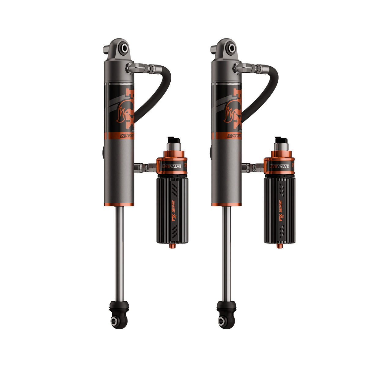 Shock Absorber 20-On Jeep Gladiator JT 3.0 Factory Race Series Remote Reservoir 3.5-4.5 Lift Live Valve Connected Suspension Requires Front Driveshaft Kit FOX