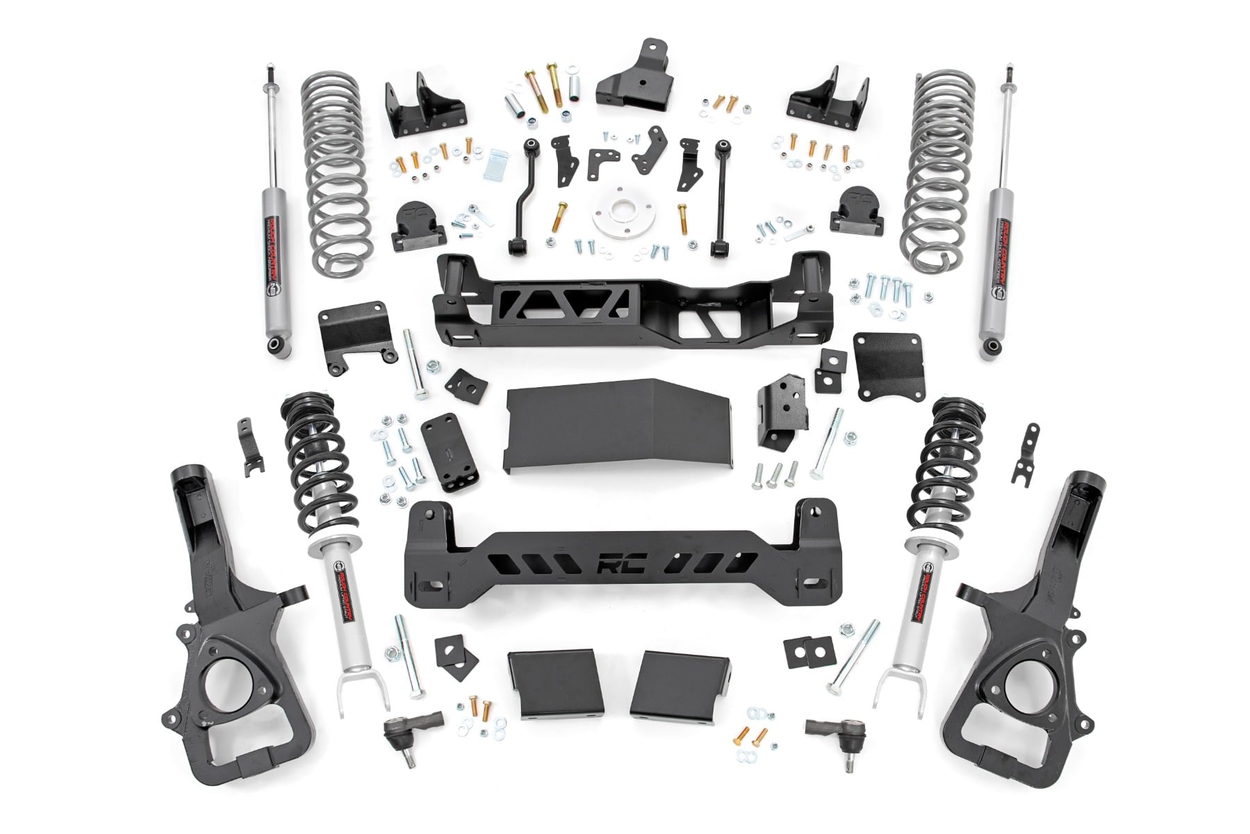 6 Inch Lift Kit N3 Struts Rear Coils Ram 1500 4WD (2025-2026) Rough Country