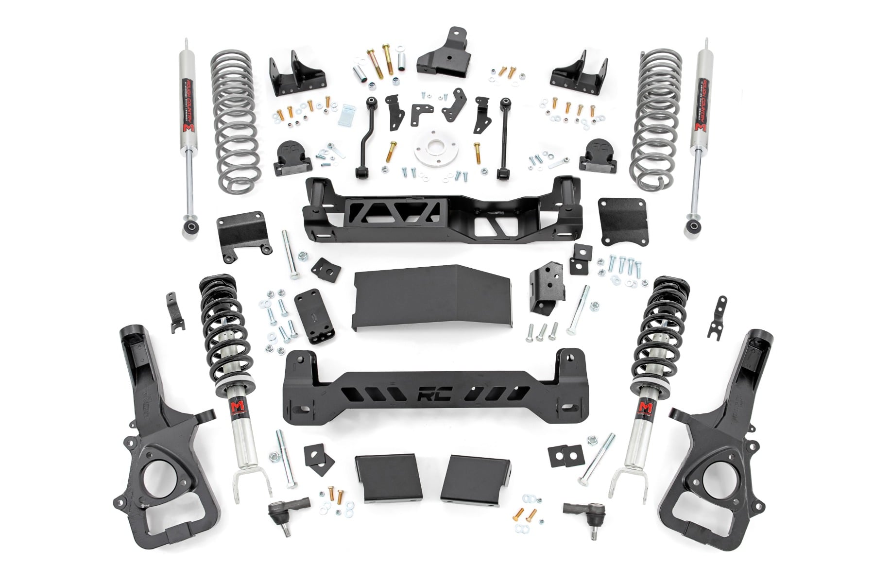 6 Inch Lift Kit M1 Struts Rear Coils Ram 1500 4WD (2025-2026) Rough Country