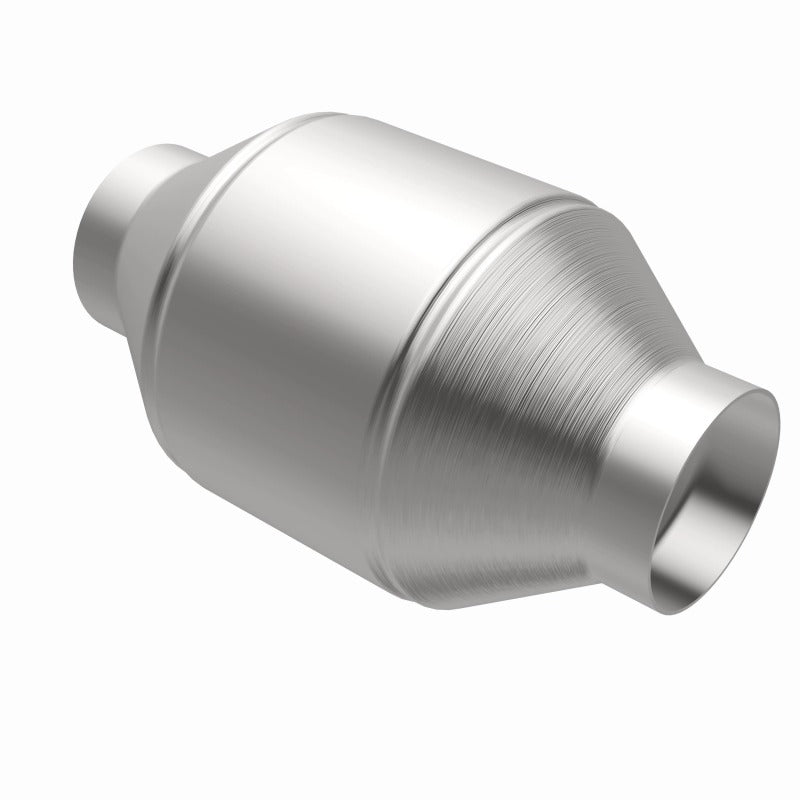 MagnaFlow Univ Cat Conv 2.5in Inlet/Outlet Center/Center Round 3in Body L x 5in W x 8.75in Overall L