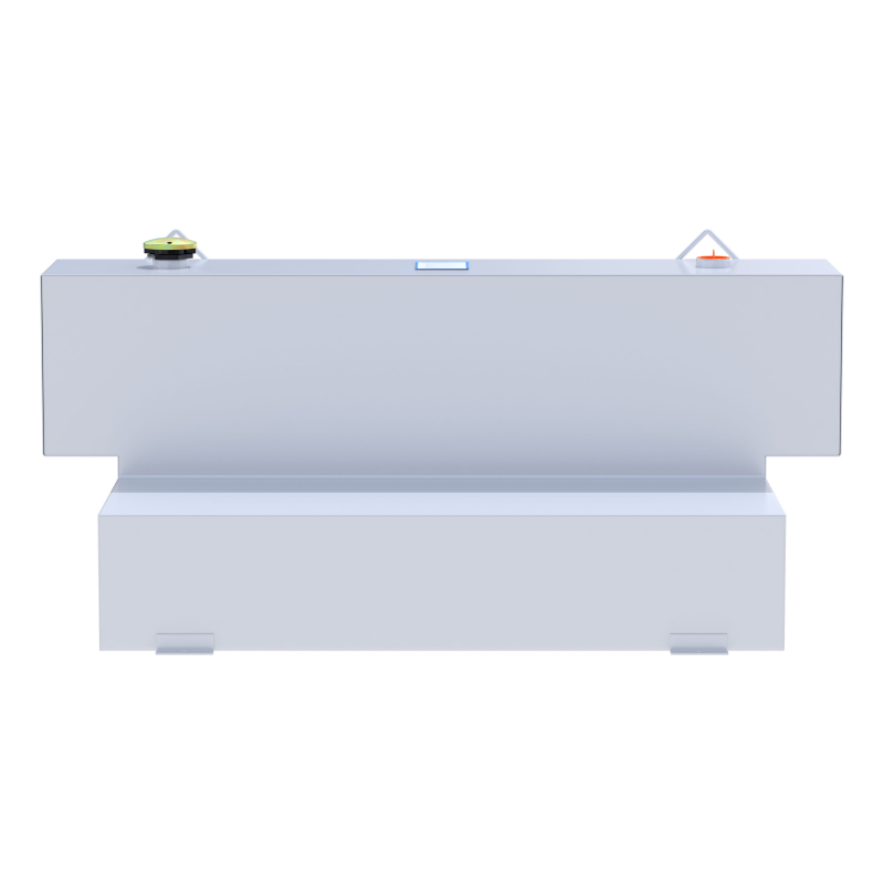 UWS White Hammerhead-Style 100-Gallon L-Shape Steel Transfer Tank Model ST-100HH-W