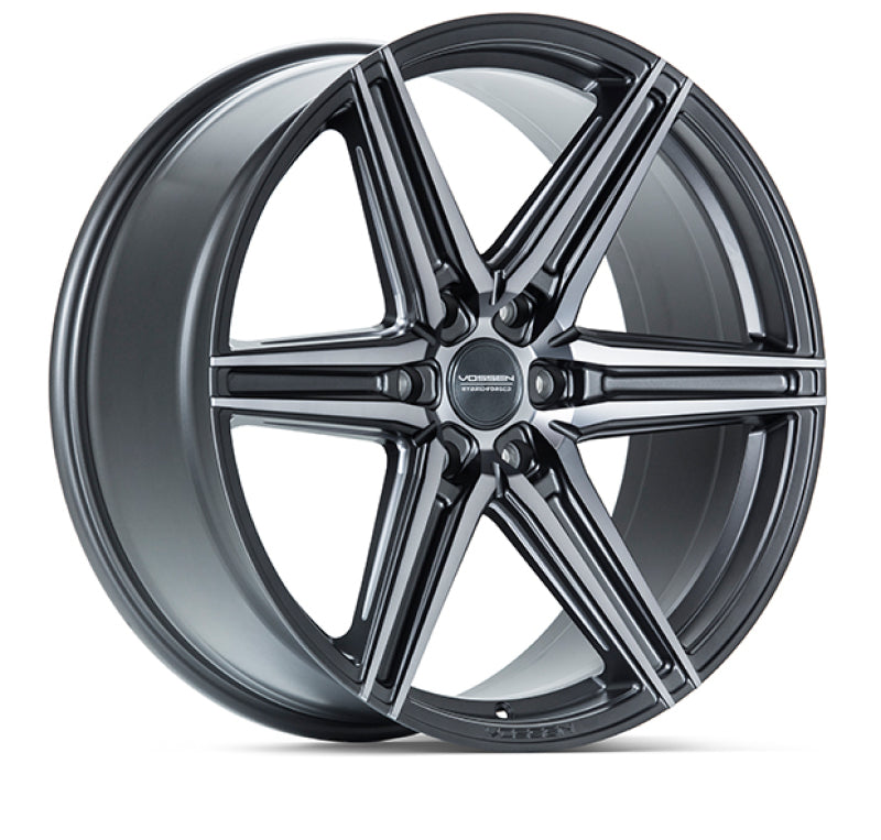 Vossen HF6-2 24x10 / 6x135 / ET25 / 87.1 / Deep - Tinted Matte Gunmetal Wheel