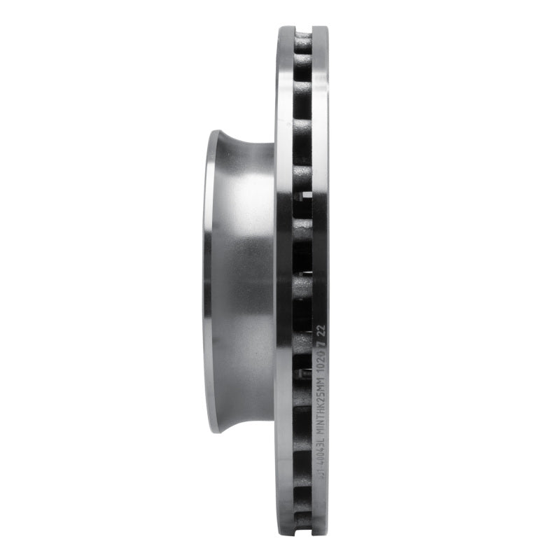 R1 06-25 American Coach Patriot Front Left Drilled & Slotted Silver Brake Rotor