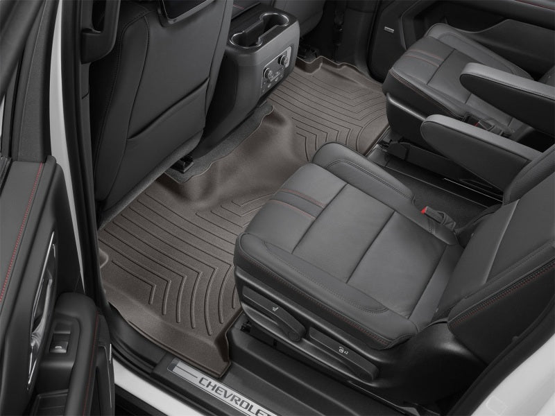WeatherTech 21+ Escalade / ESV, Tahoe / Suburban, and Yukon / Yukon Denali Rear FloorLiner - Cocoa