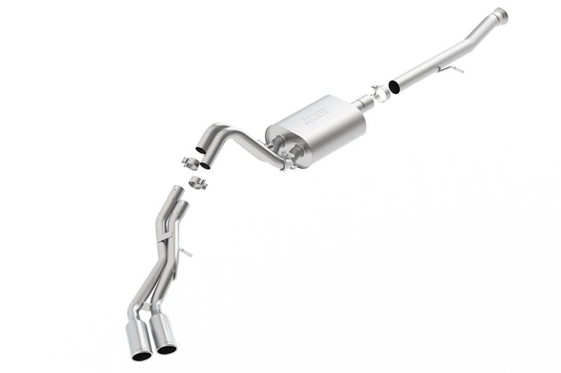 Borla 15-16 Cadillac Escalade ESV/Yukon Denali XL 6.2L V8 AT Split Side Ext SS S-Type CB Exhaust
