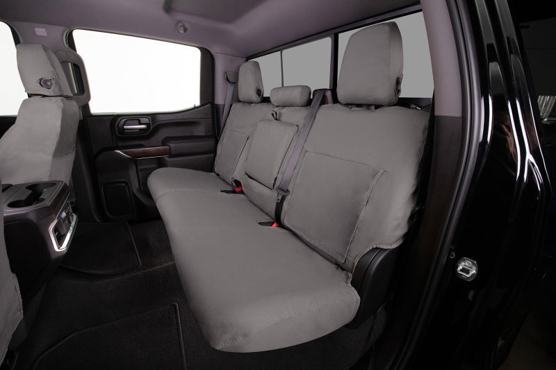 Covercraft 19-24 Toyota RAV4 Polycotton SeatSaver Custom Front Row Seat Covers - Misty Grey