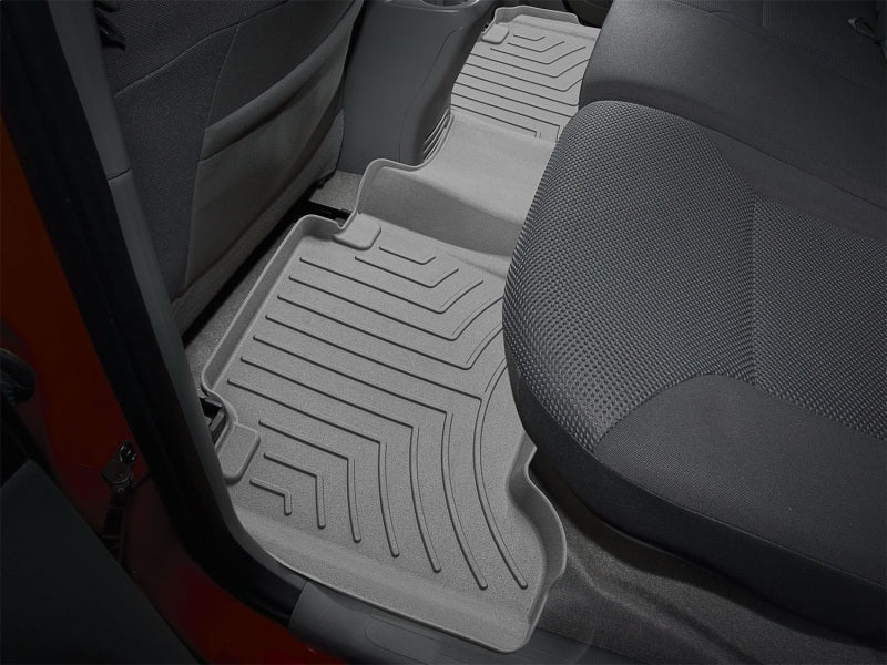 WeatherTech 12-15 Toyota Tacoma 2nd Row Rear FloorLiner HP - Grey