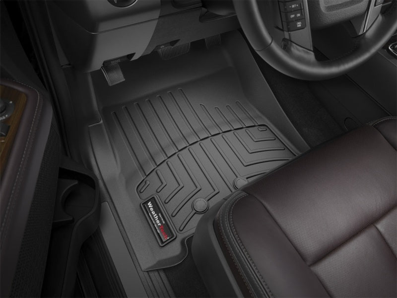 WeatherTech 11-17 Ford Navigator/Navigator L Front FloorLiner - Black