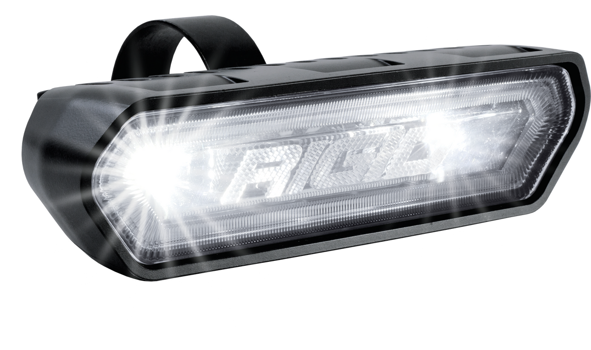 28 Inch LED Light Bar Rear Facing 27 Mode 5 Color Tube Mount Chase Series RIGID