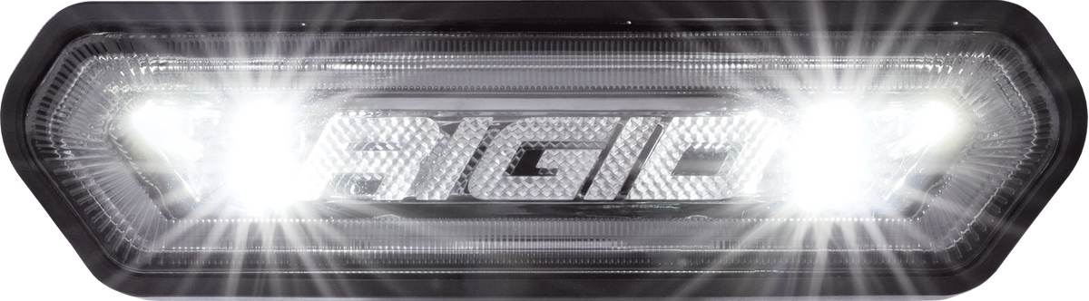 28 Inch LED Light Bar Rear Facing 27 Mode 5 Color Tube Mount Chase Series RIGID