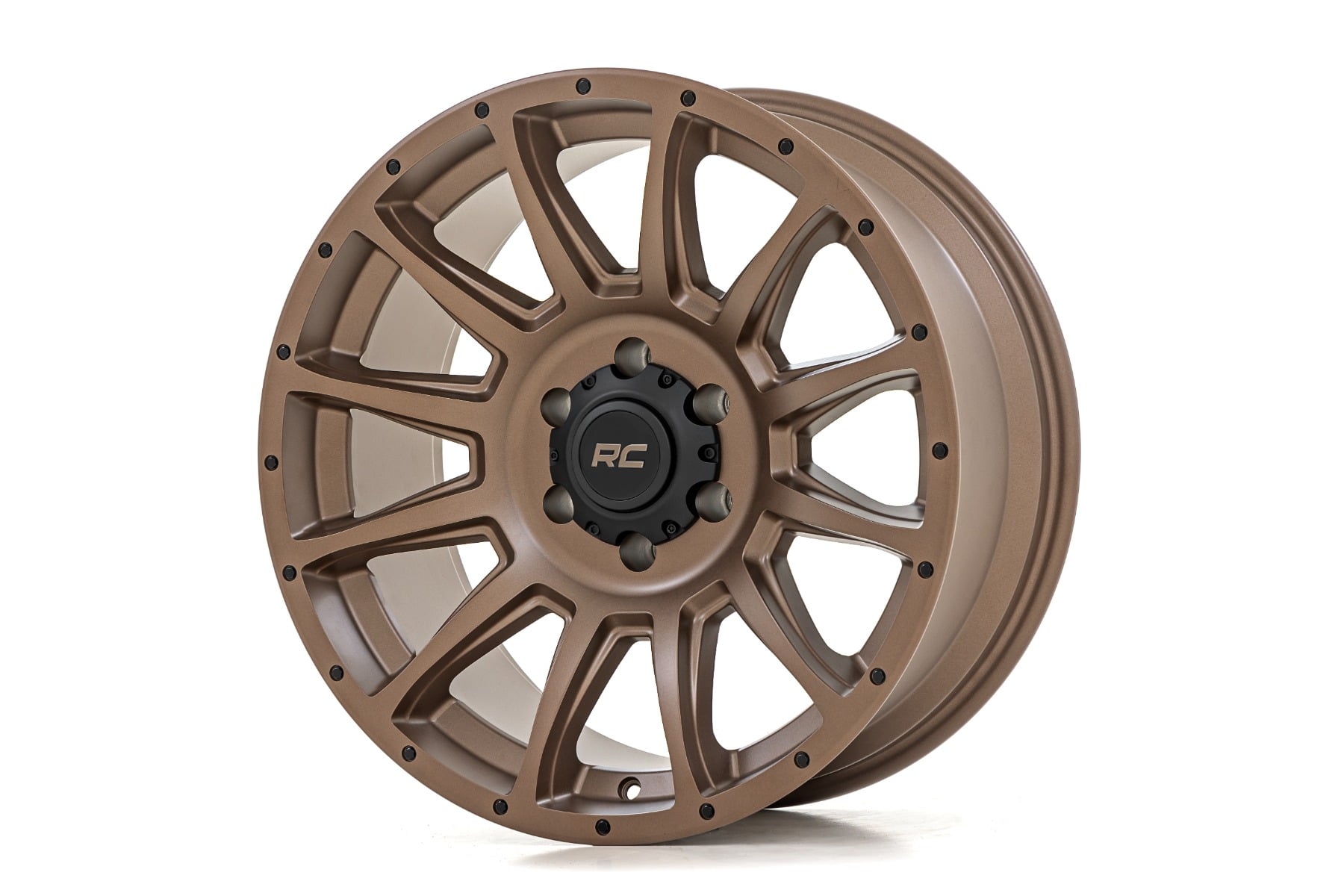 90 Series Wheel One-Piece Bronze 20x10 6x5.5 -25mm Rough Country