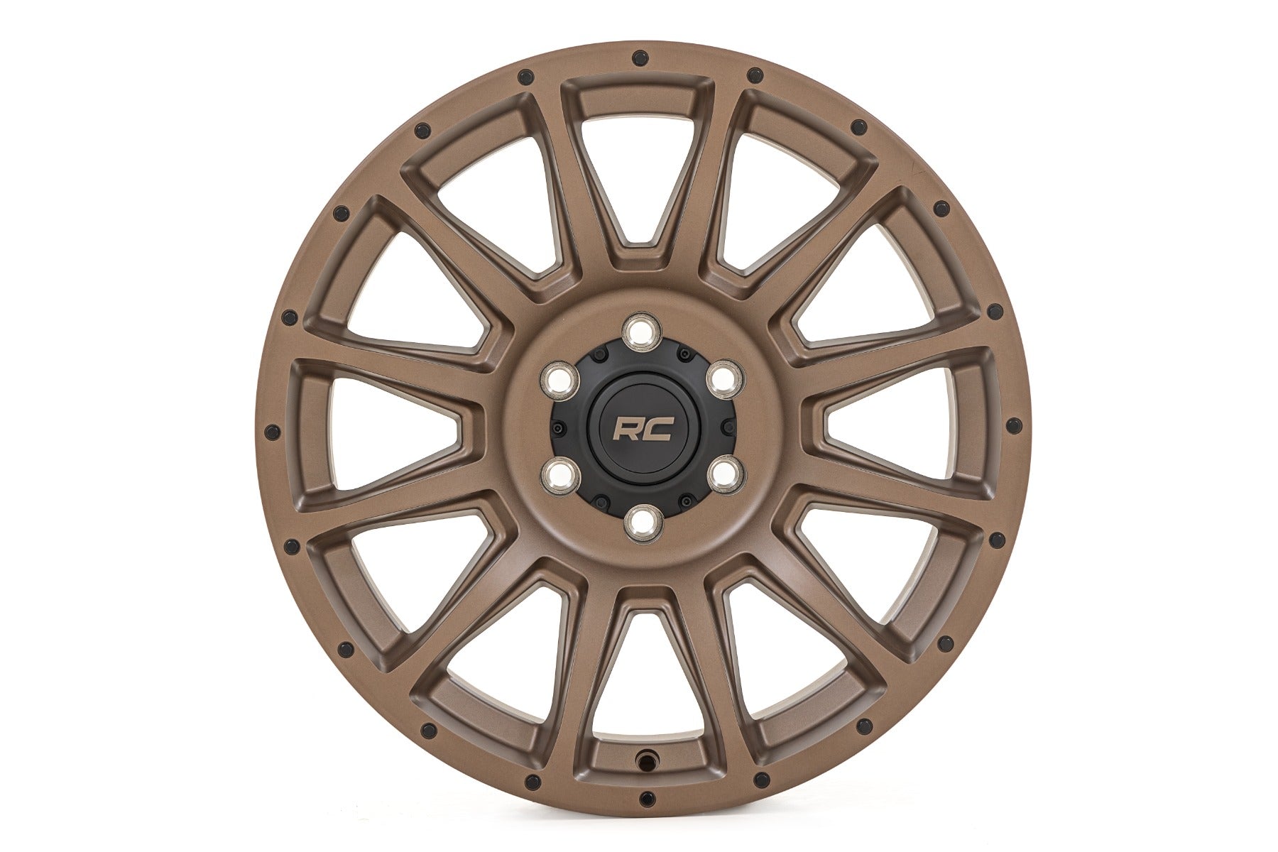 90 Series Wheel One-Piece Bronze 20x10 6x5.5 -25mm Rough Country