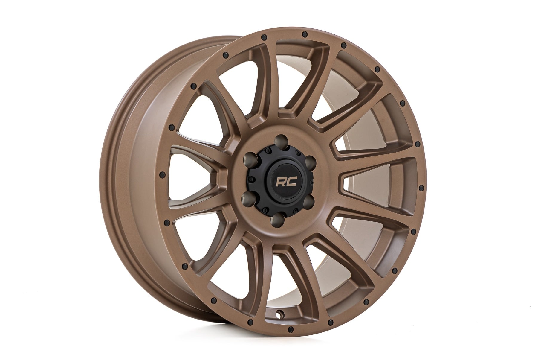 90 Series Wheel One-Piece Bronze 20x10 6x5.5 -25mm Rough Country