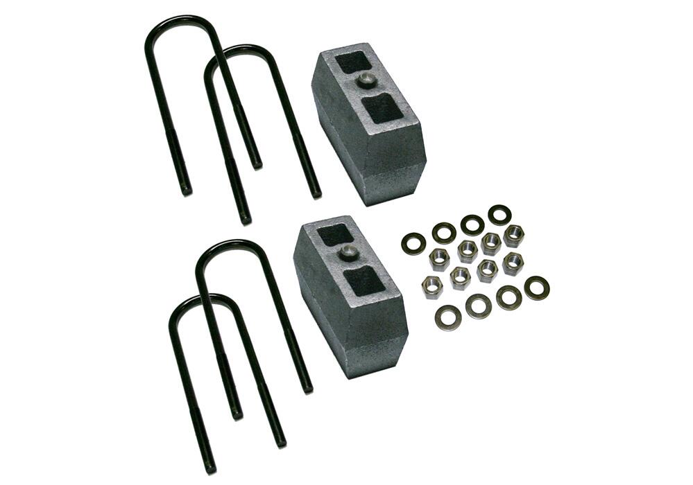 4 Inch Block Kit 1999-2010 Ford F-250 and F-350 Super Duty 4WD with 3 5/8 AxleTube Without Top Mounted Overload Leaf Superlift