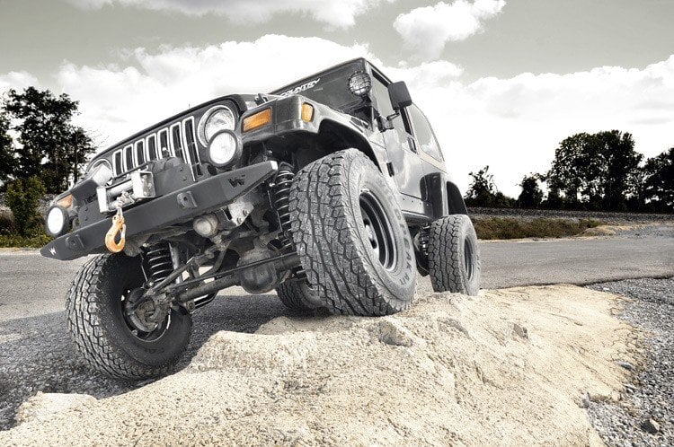 4 Inch Lift Kit Jeep Wrangler TJ 4WD (1997-2002) Rough Country