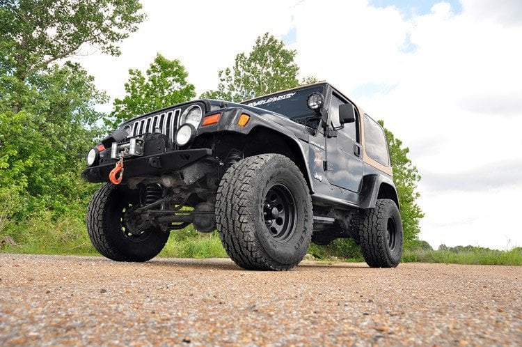 4 Inch Lift Kit Jeep Wrangler TJ 4WD (1997-2002) Rough Country