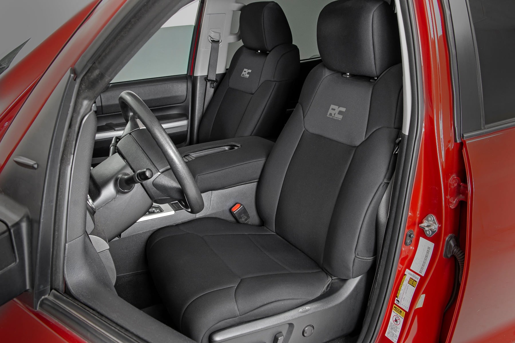 Seat Covers Front W/ Console Cover Toyota Tundra 2WD/4WD (2014-2021) Rough Country