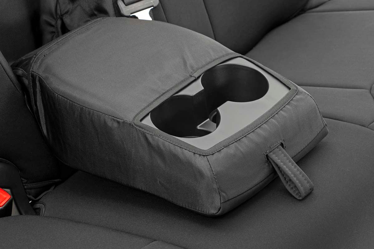 Seat Covers FR w/ Console Cover and Rear Toyota Tundra 2WD/4WD (14-21) Rough Country