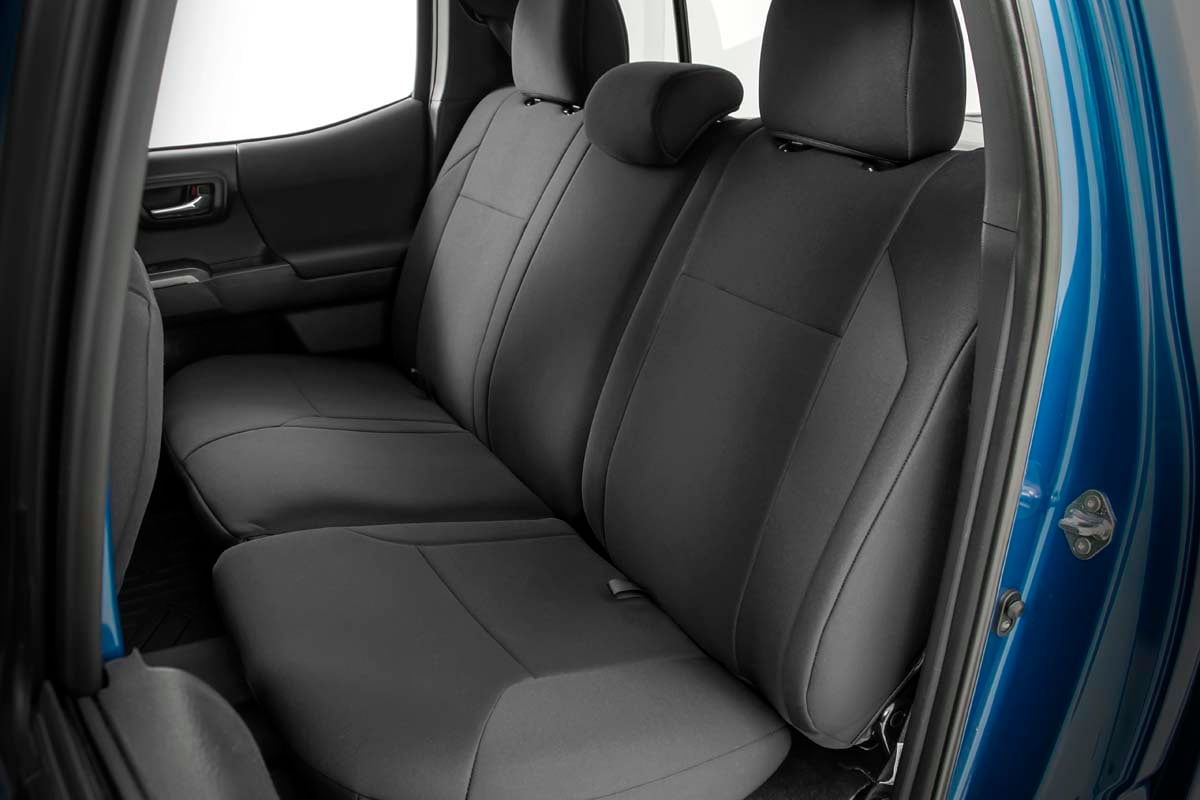 Seat Covers Front Double Cab Toyota Tacoma 2WD/4WD (2016-2023) Rough Country