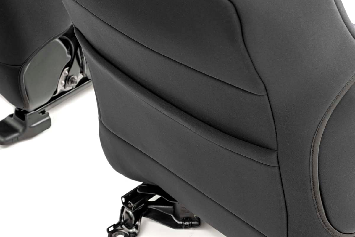 Seat Covers FR & RR Double Cab Toyota Tacoma 2WD/4WD (2016-2023) Rough Country