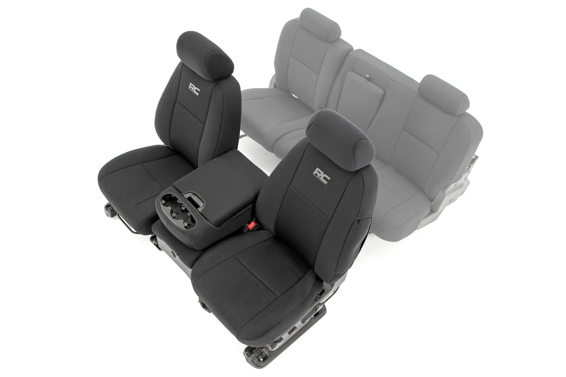 Seat Covers Front 40/40/20 Silverado/Sierra 1500/2500HD (07-13) Rough Country