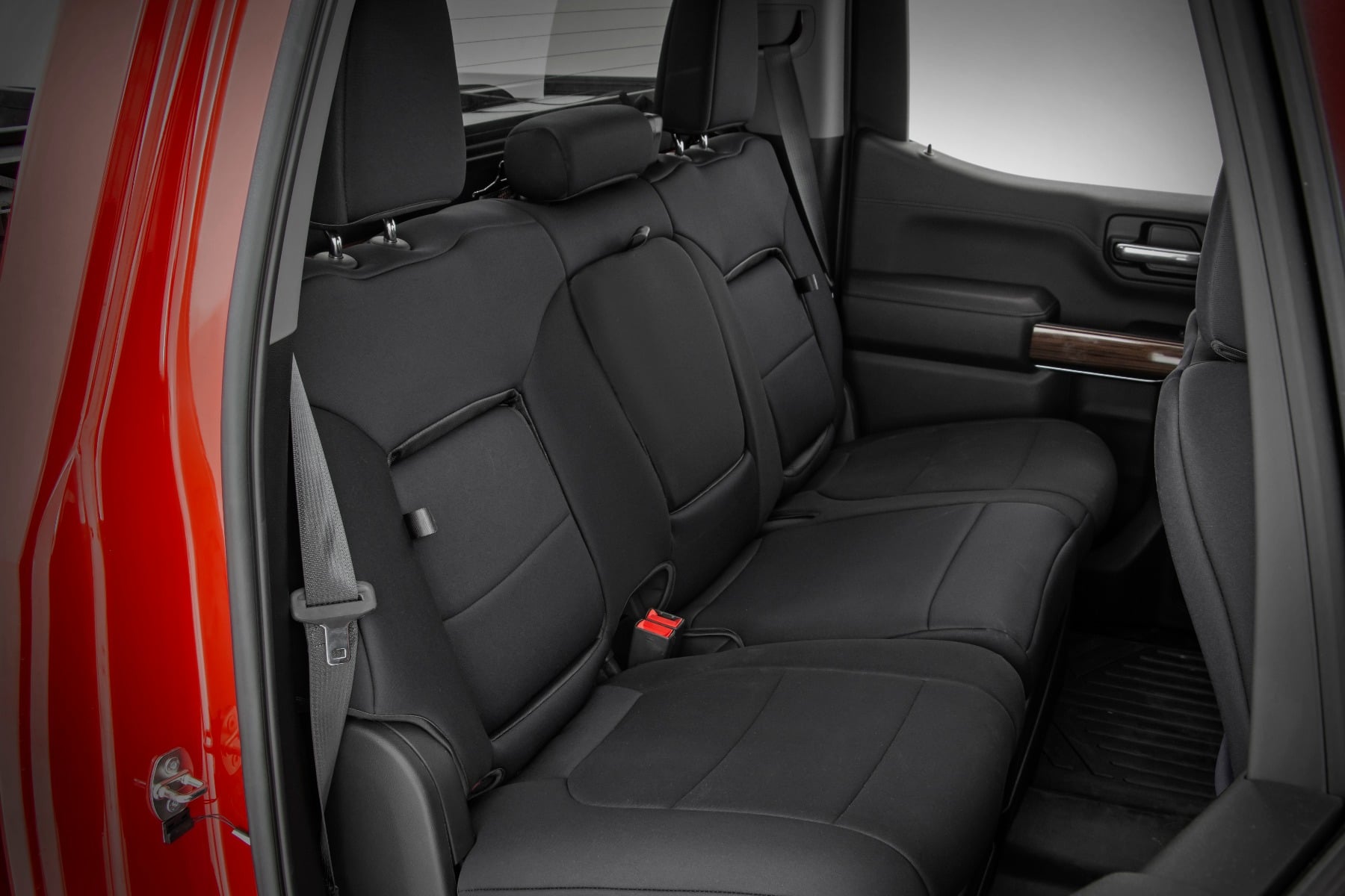 Seat Covers FR 40/20/40 RR 60/40 Chevy/GMC Sierra 1500 (19-26)/Silverado 1500 (19-26) Rough Country
