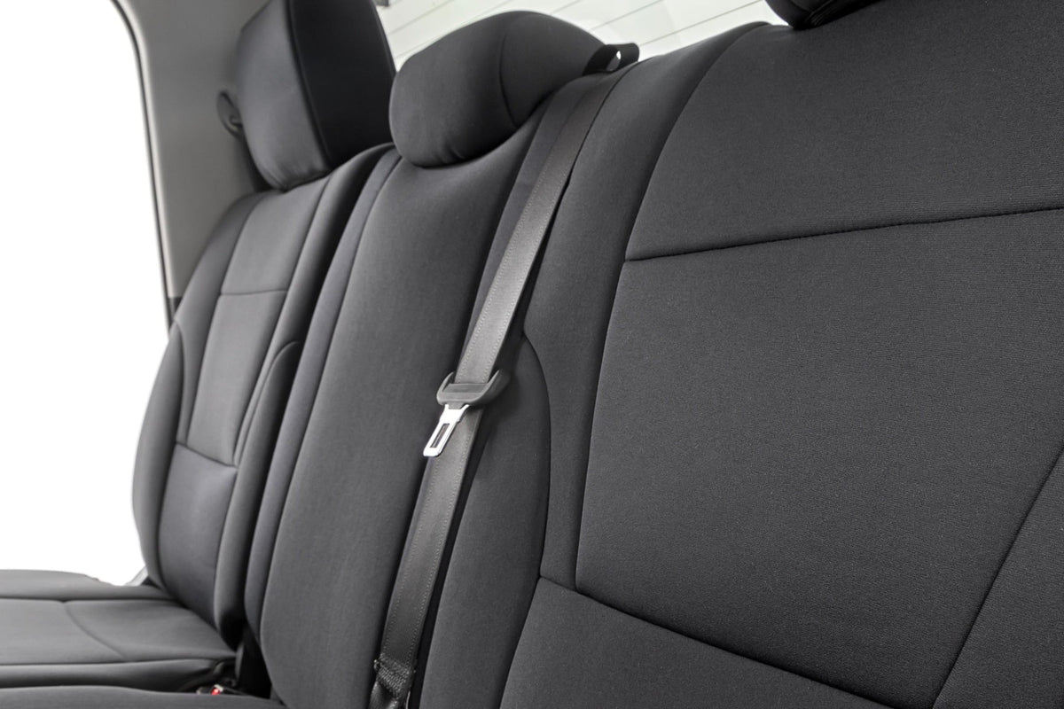 Seat Covers No Rear Cup Holder Toyota Tundra 2WD/4WD (2022-2026) Rough Country