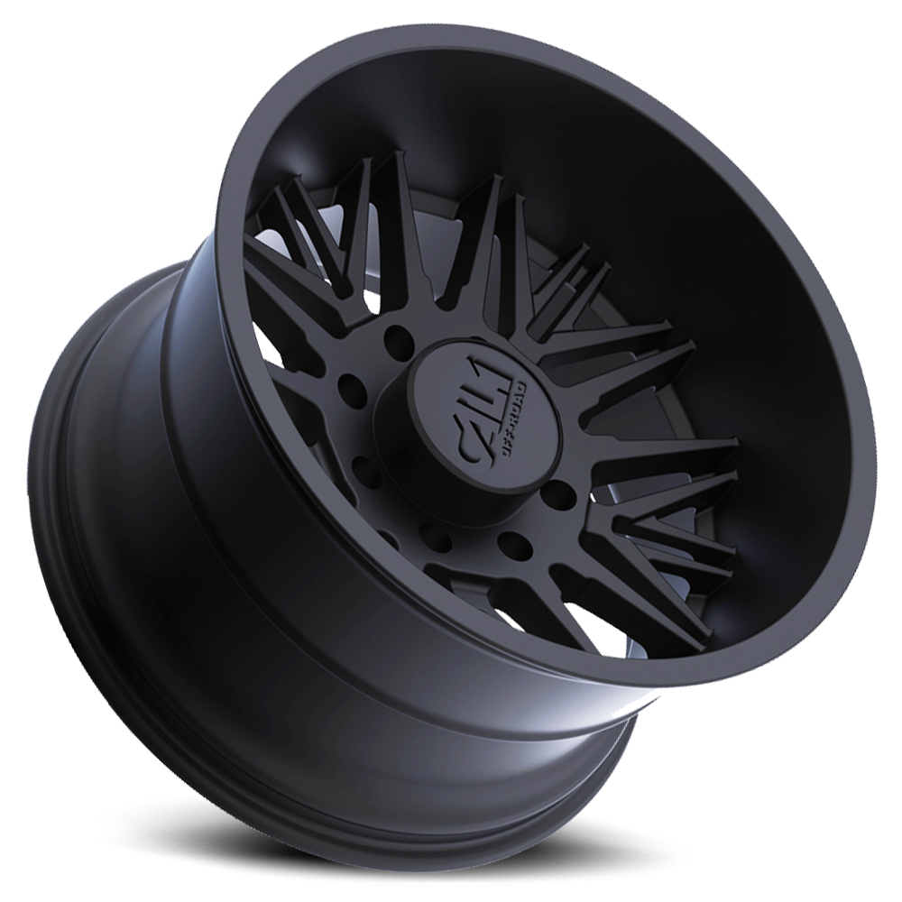 Cast Aluminum Wheels Rawkon 9109 MB 20x12 Matte Black 6 On 135 Bolt Pattern -51 Offset Cali Offroad Wheels