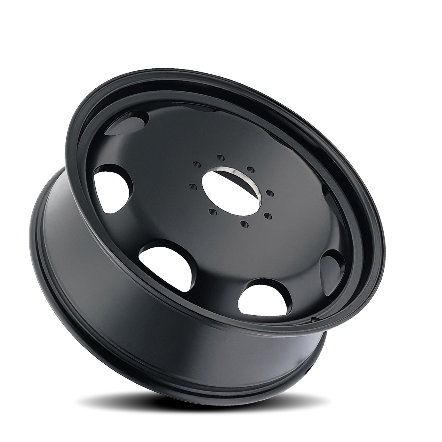 Dually Wheels Summit Dually 9110D MB 24x8.25 Matte Black 8 On 165.1 Bolt Pattern 100 Offset 116.7 Bore Cali Offroad Wheels