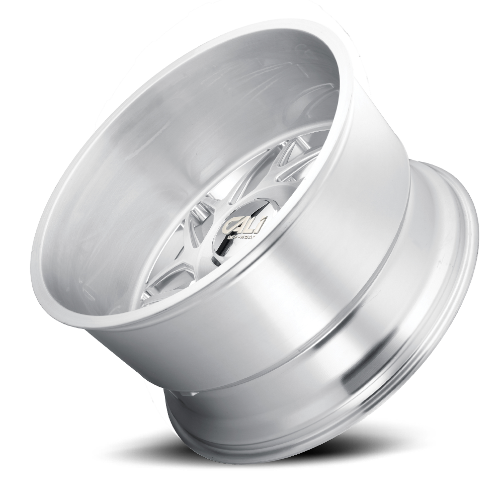 Cast Aluminum Wheels Gemini 9112 SL 24x14 Brushed 8 On 170 Bolt Pattern -76 Offset Cali Offroad Wheels