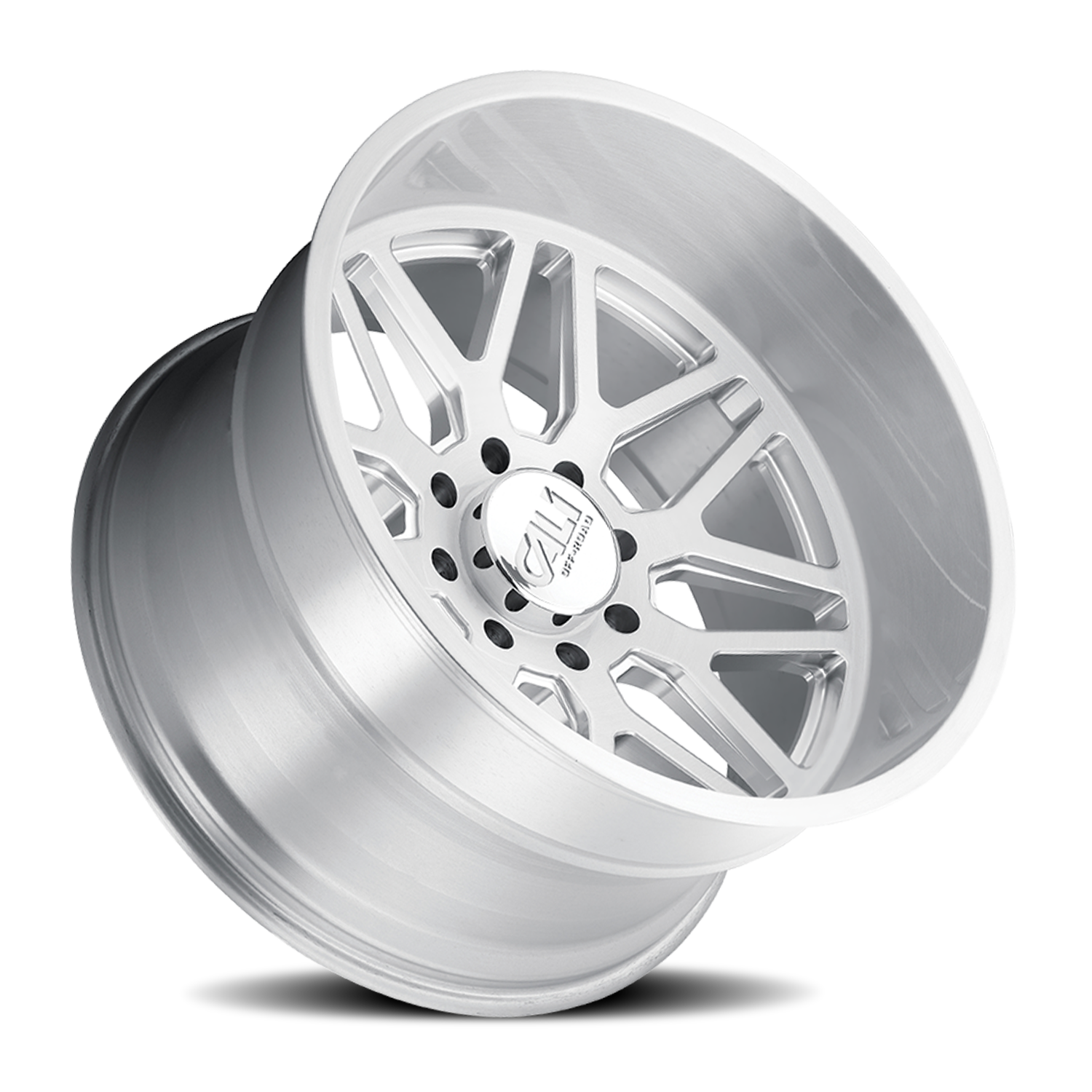 Cast Aluminum Wheels Invader 9115 BGC 20x12 Brushed Brushed 8 On 170 Bolt Pattern -51 Offset Cali Offroad Wheels