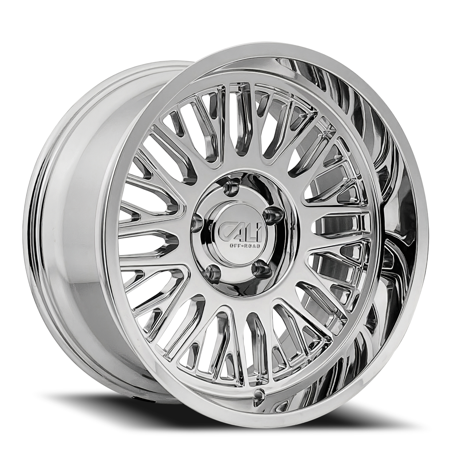 Cast Aluminum Wheels Vertex 9116 CH 20x10 Chrome 5 On 127 Bolt Pattern -25 Offset Cali Offroad Wheels