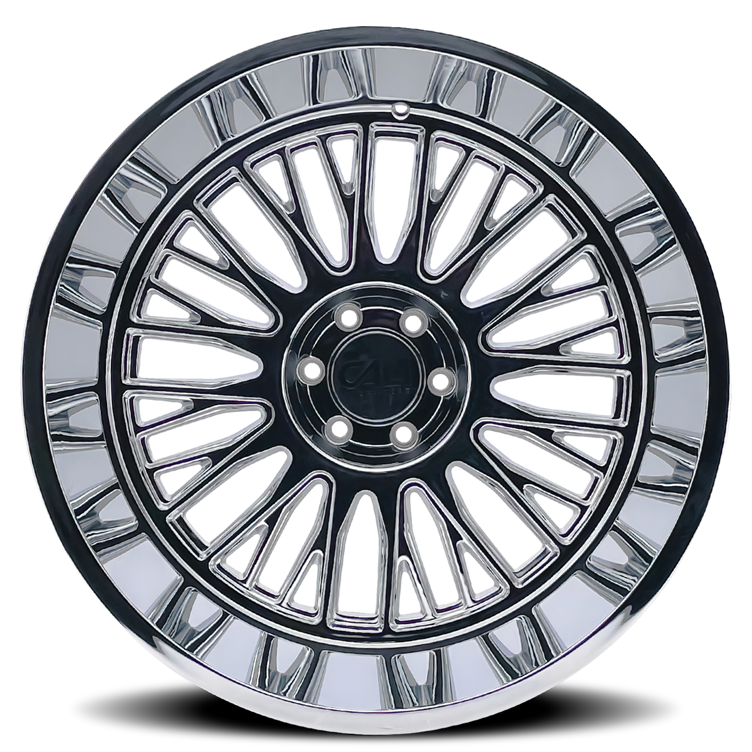 Cast Aluminum Wheels Vertex 9116 CH 24x14 Chrome 8 On 170 Bolt Pattern -76 Offset Cali Offroad Wheels
