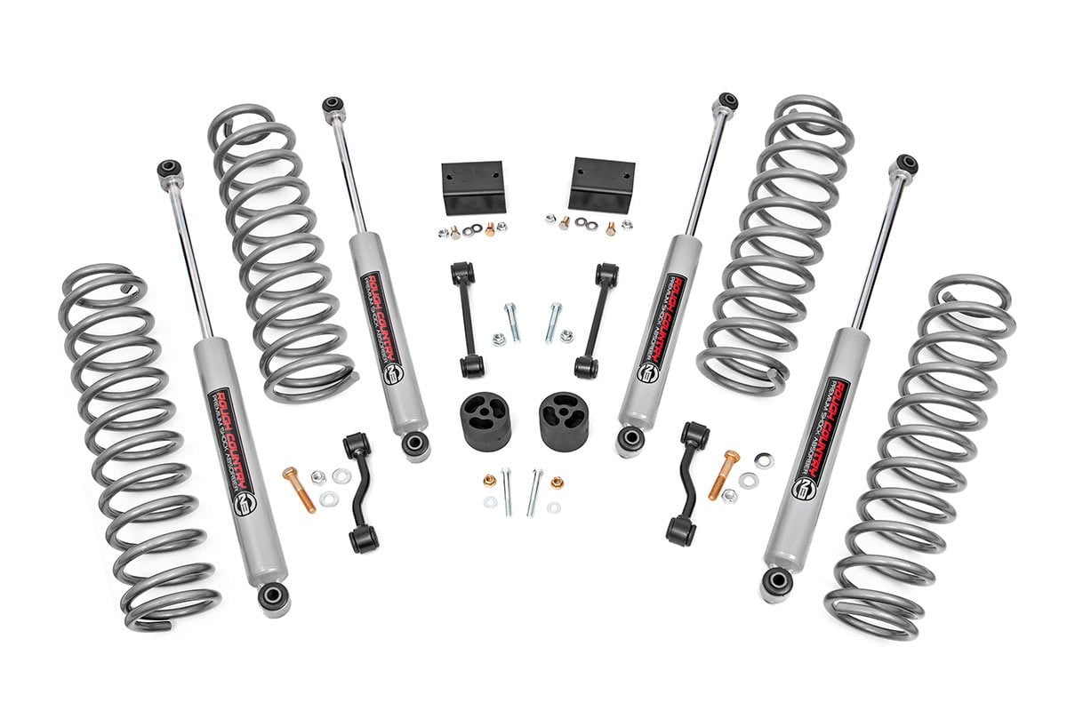 2.5 Inch Lift Kit Coils N3 Jeep Wrangler JL 4WD (2018-2023) Rough Country