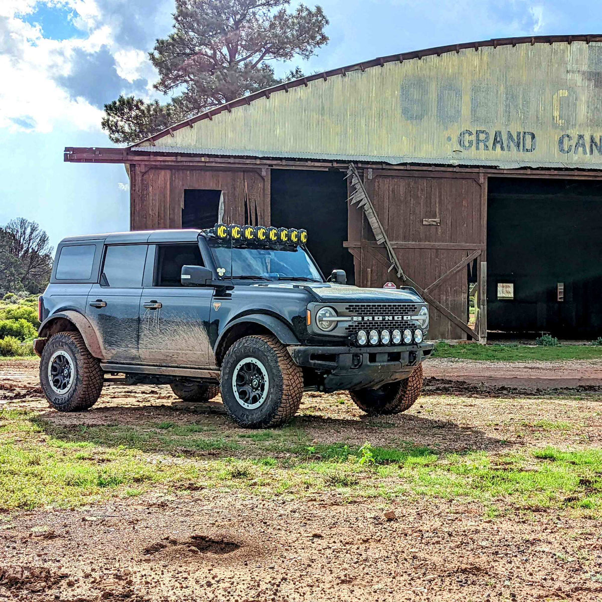 Pro6 Gravity LED 39 Inch 6 Light Bronco System KC HiLiTES