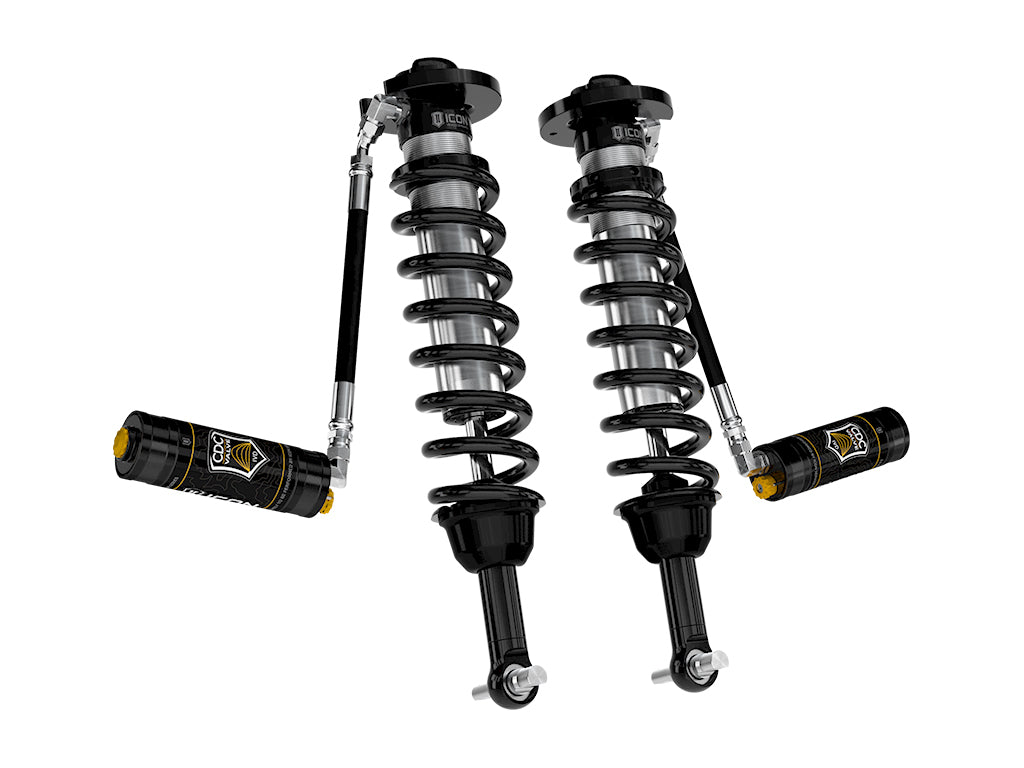 2021-2024 Ford F-150 4WD 2.75-3.5 Inch Lift Front V.S. 2.5 Series Coilovers Remote Reservoir W/ CDCV Pair Icon Vehicle Dynamics