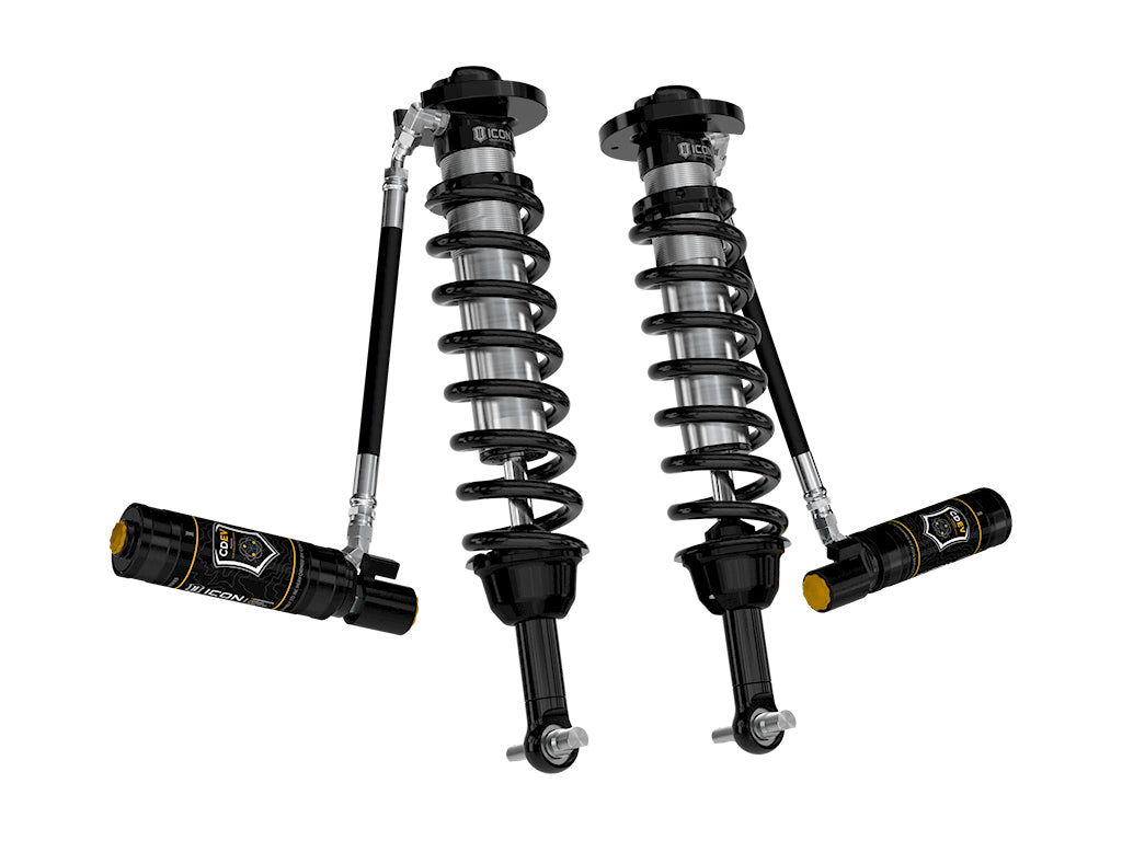 2021-2024 Ford F-150 4WD 2.75-3.5 Inch Lift Front V.S. 2.5 Series Coilovers Remote Reservoir W/ CDEV Pair Icon Vehicle Dynamics