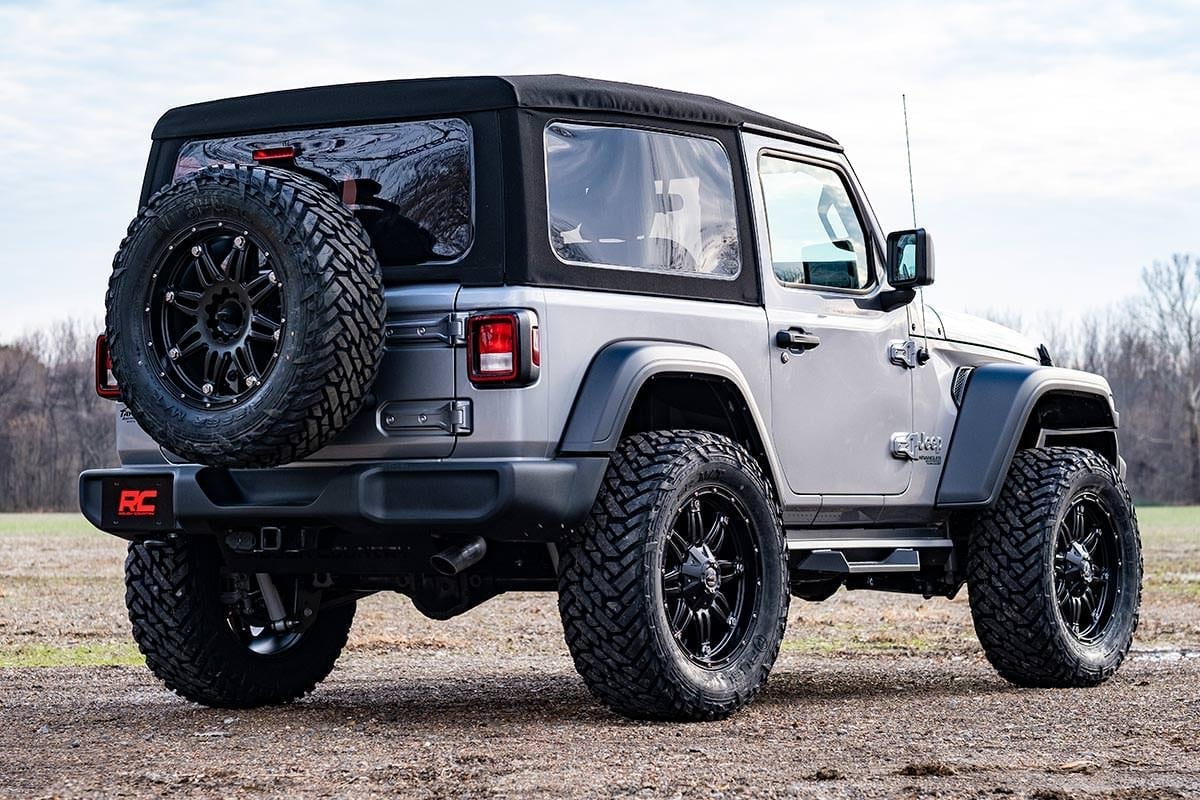 3.5 Inch Lift Kit Adj LCA FR D/S M1R Jeep Wrangler JL 4WD (2024-2026) Rough Country