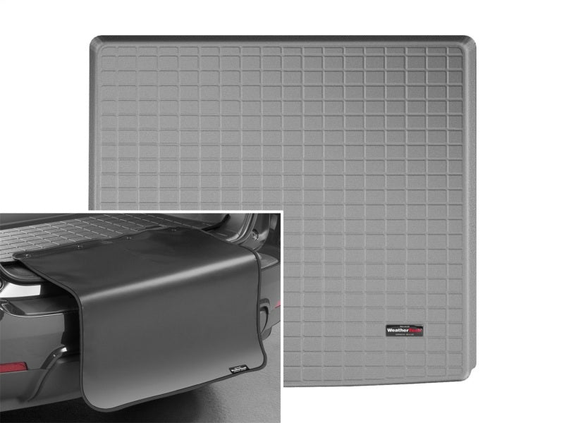 WeatherTech 15+ Cadillac Escalade Cargo Liner w/ Bumper Protector - Grey