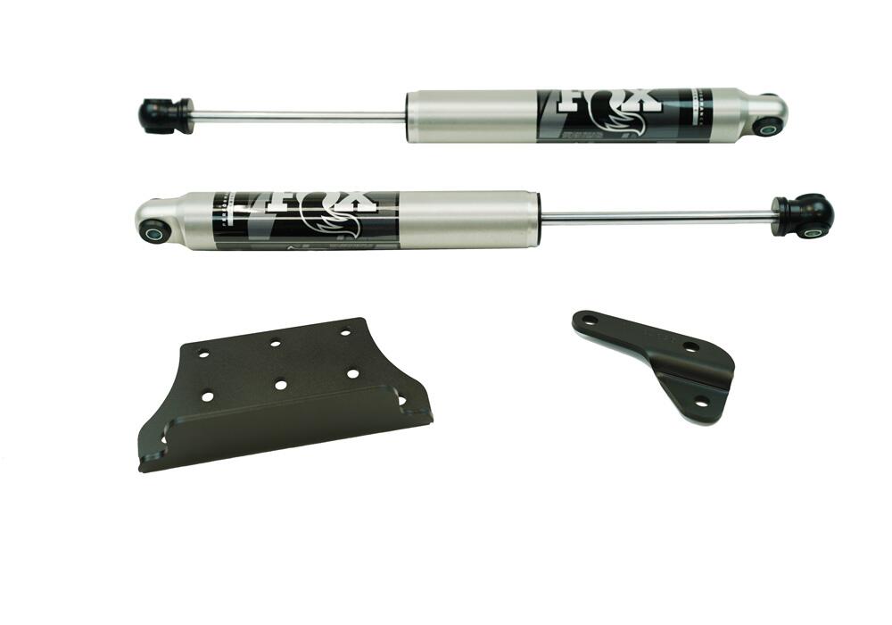 Dual Steering Stabilizer Kit Fox 2.0 Cylinders 2000-2004 Ford F-250/350 4WD Superlift
