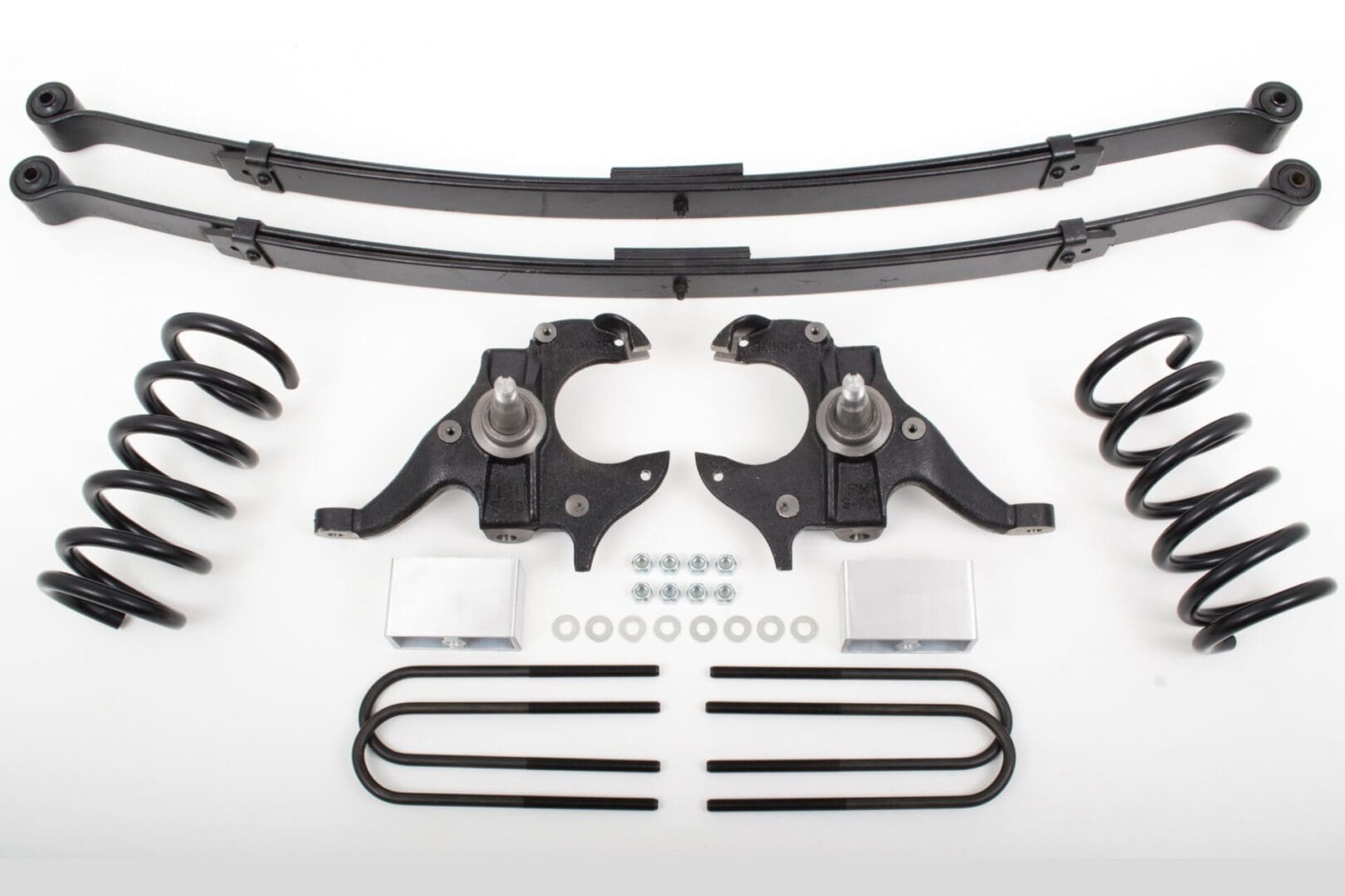 4/6 Inch Spindle/Leaf Spring Lowering Kit 1982-2003 S10/Sonoma 2WD Extended Cab