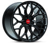 Vossen HF-2 20x11 / 5x112 / ET36 / 57.1 / Deep - Gloss Black Wheel