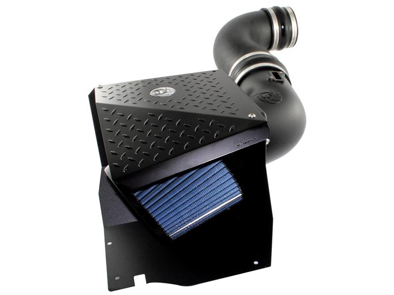 aFe MagnumFORCE Stage-2 Pro DRY S Air Intake System Ford Diesel Trucks 08-10 V8-6.4L (td)
